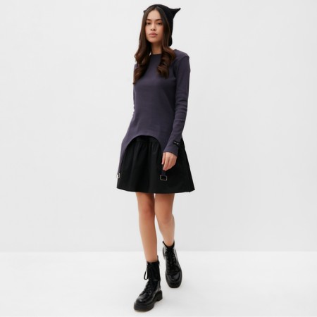 Women's skirt (upsurge) MIST, p.46, black-5