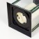 Nightlight "lantern with a candle" LED from batteries 3HAAA green 14x14x29.5 cm Risalux
