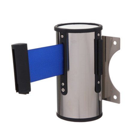 Wall block with exhaust ribbon-470 cm blue, height-13.5cm, width 11cm