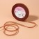 Brocade tape, 6 mm, 23 ± 1 m, pink color No. 014