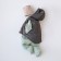Beginning children's insulated kinderlitto "Orsetto", height 86-92 cm, color graphite