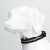 Collar with backlight size XL, Osh 52-60 x 2.5 cm, 3 glow modes black