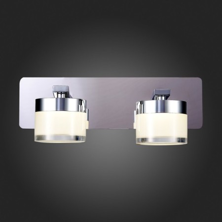 Wall lamp ST LUCE. SL1600.101.02. 2x5 W, LED, 4000K, 680 LM, 30x8.5 cm, chromium color-10