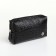 Lightning cosmetic bag, Textura, black color