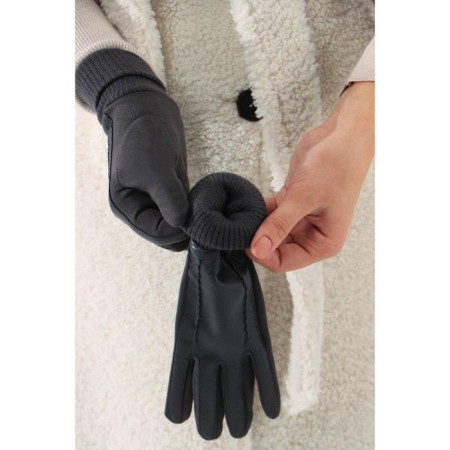 Gloves are female, dimensionless, without insulation, color gray color-2