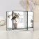 Mirror desktop, mirror surface 5 × 15/11 × 15 cm, color mix