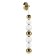 Crystal LED 13W 4000K 700LM wall lamp