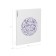 Subject notebook, 48 sheets, ruler, literature Erichkrause "Chaos", plastic cover silk-screen covers, Bloc Offset 100%, info-block