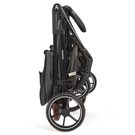 Walking stroller Acarto Esperto, Black color-8