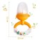 Nibbler with silicone. a mesh, a handle handle, BP. piston, orange color