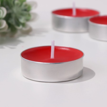 A set of tea candles flavored "flowering garden" in a gift box, 6 pcs-3