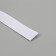 Velcro "loop", on an adhesive basis, 20 mm × 25 ± 1 m, white color