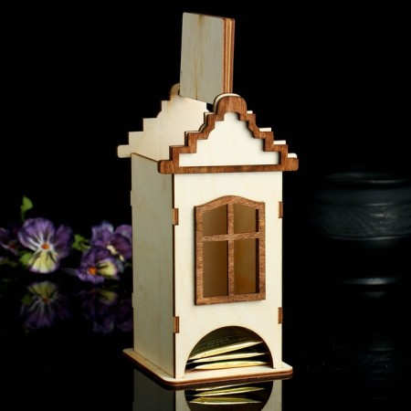 Tea house "Amsterdam" 100x100x195-1