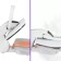 Glade Press KitFort KT-2607, iron, 2200 watts, 0.7 l, white