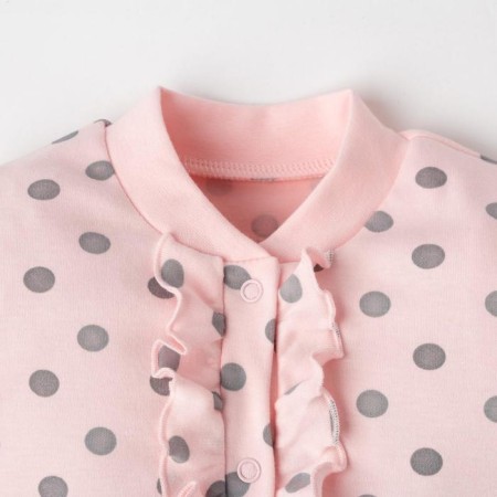 Combineson crumb I am "peas", pink, height 80-86 cm-3