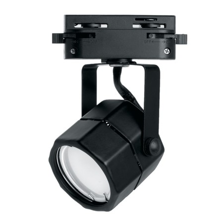 Snow -phase track lamp Feron AL192, IP20, GU10, 50 W, 58x58x140 mm, Black color
