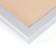 Photo frame plastic 10x15 cm, double vertical, silver