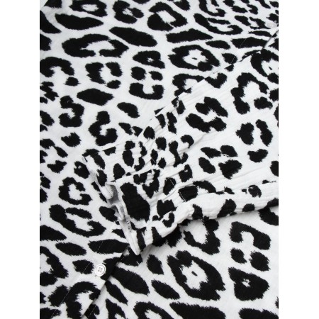 Female set (shirt, shorts) KAFTAN "Muslin: Leopard" p. 52-54-2
