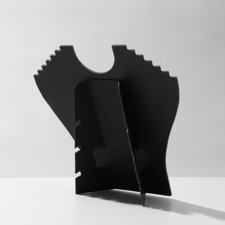 Bust for jewelry, 23 × 7 × 24 cm, h = 24 cm, black color-3