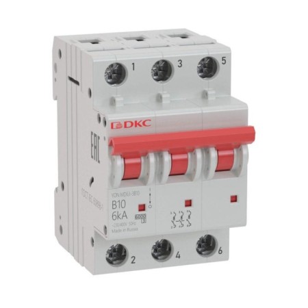 Automatic switch Yon MD63-3C50-6 3P, 50A, 6ka