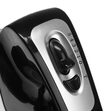 Mixer Galaxy Line GL 2208, manual, 250 watts, 5 speeds, "turbo" mode, silver-black-3