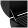 Coptyal grill, with temperature sensor, 42 x 29 x 37 cm, black color
