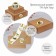Stick Paper "dog" d = 2.5 cm 252 pcs in the roll