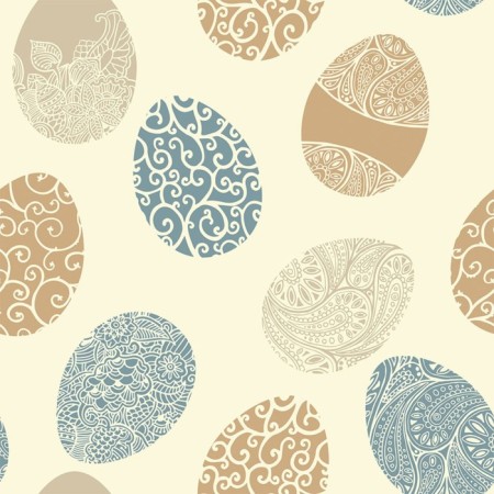 A set of napkins for setting the table "Easter eggs", rectangular, size 32x46 cm, 4 pcs-3