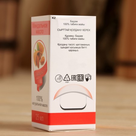 Fat oil "almonds", 100% natural, 25 ml-4