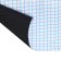 Film self -adhesive color devente, 0.45 x 1 m, 100 μm, black with sparkles