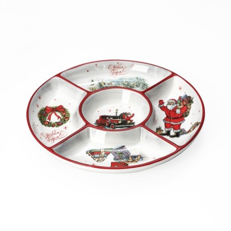 Menzhitsa 5 cells “Happy New Year”, D = 25.5 cm, white color-1