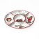 Menzhitsa 5 cells “Happy New Year”, D = 25.5 cm, white color