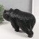 Piggy bank "Black Black" 18.5 x 14 x 36 cm