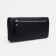 Women's wallet on magnets, black color