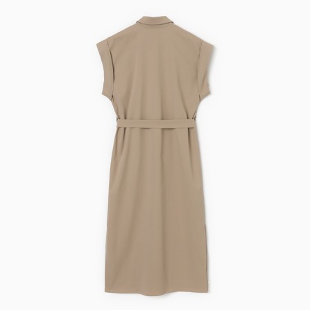 Women's dress Minaku: Safari Midi Beige Color, Rr. 48-9