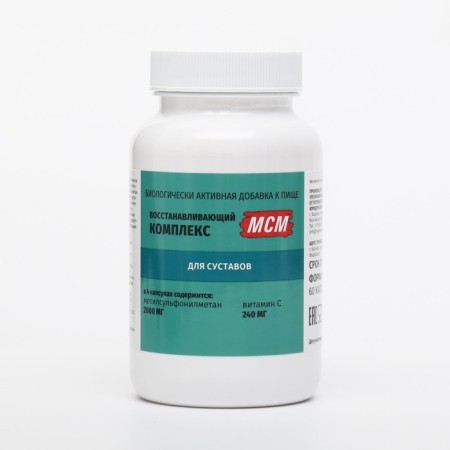 The complex recovering for joints with MSM, 60 capsules, 560 mg-4