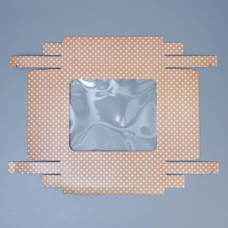 Gift box, packaging, “peas”, 23.5 x 20.5 x 5.5 cm-6