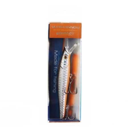 Namazu yuha minnow wobbler, 9.5 cm, 8 g, mine, floating (0-0.5 m), color 5-1