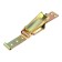 Castle latch on a tundra box, 9 cm, galvanized