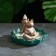 Filicism Set on the stand "Frog owi" 6x4cm