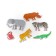 DJeco Puzzles Set "Henry and Friends", 72 elements