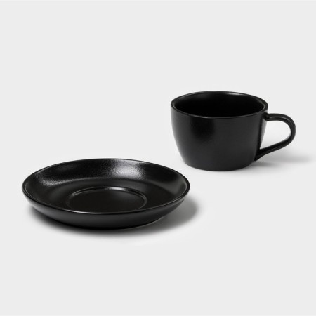 Ceramic coffee magistro Carbon Ceramic Ceramic, 4 items: a cup of 200 ml, a saucer d = 14.5 cm-4