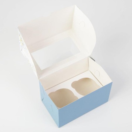 LET IT SNOW cupcakes, 10 x 16 x 10cm, New Year-3