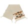 ABSTRACT Play Ethnic table, with embroidery, size 45x150 cm