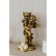 Climb "Angel" in the right hand, gold, 14x8x22 cm, for a candle d = 4 cm