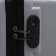 Middle suitcase 24 "Code lock, silver color
