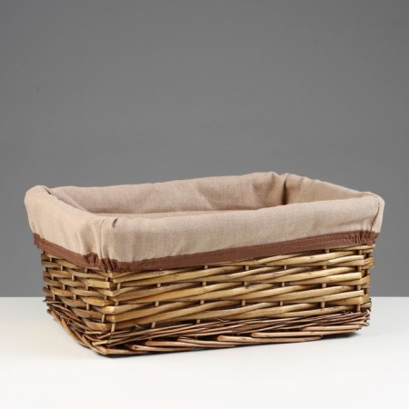 Stelly "walnut" basket, 340 x 250 x 150 mm, brown-1