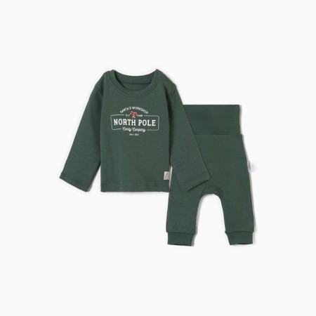 Costume (panties and blouse) I am "spruce branches", height 74-80 cm, green-11