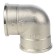 STOUT SFT-0014-000112, 1 1/2 ", internal/internal thread, nickelled brass