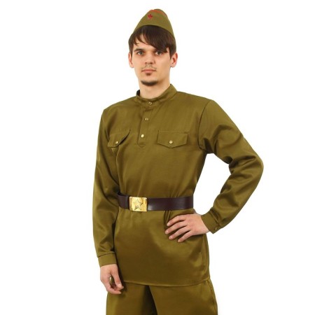 Military gymnast male + cap, belt, p. 52, height 182 cm